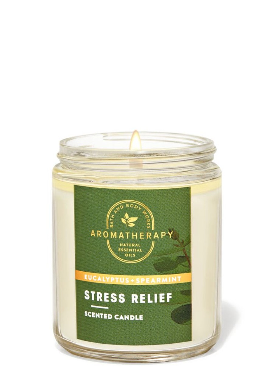 Bath & Body Works 1-Wick Candles | Eucalyptus Spearmint