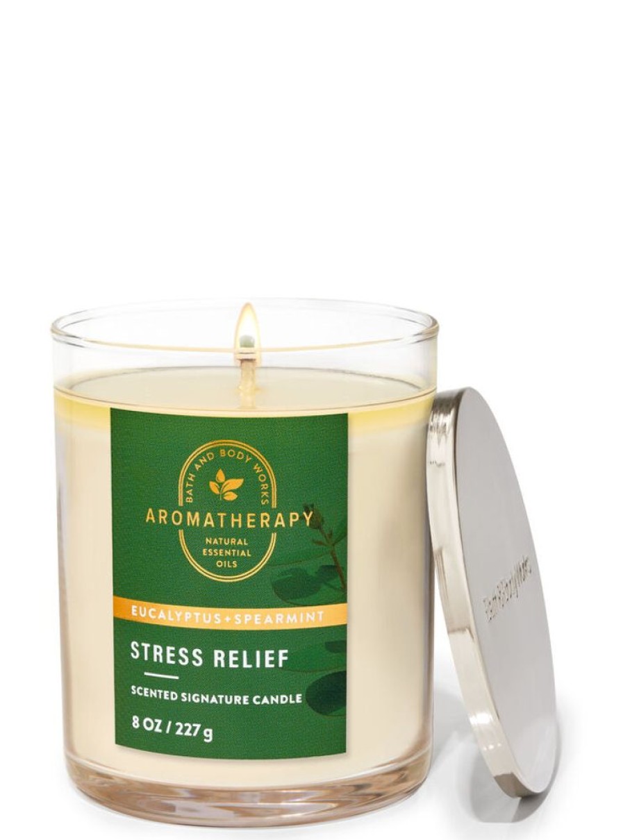 Bath & Body Works 1-Wick Candles | Eucalyptus Spearmint