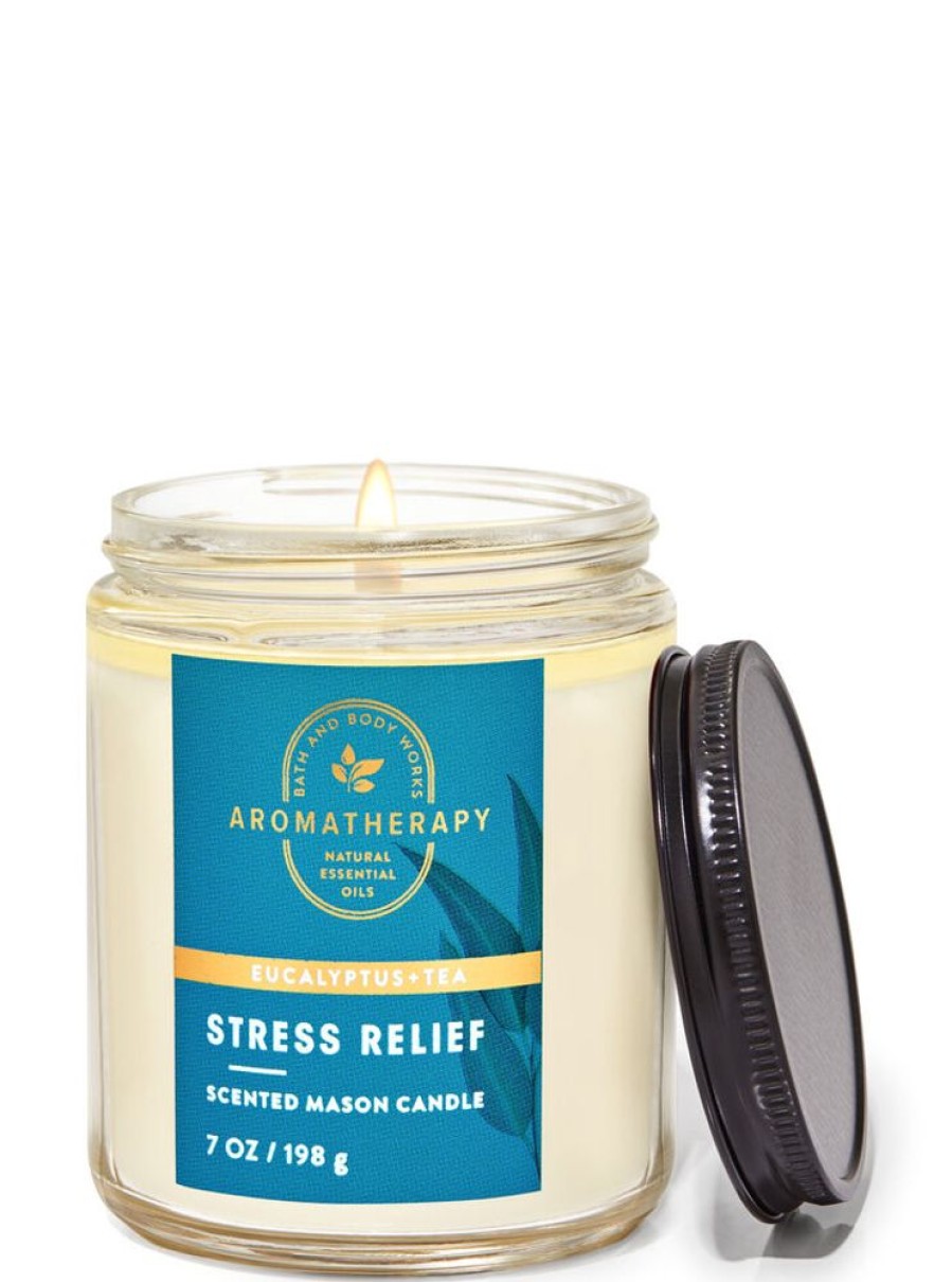 Bath & Body Works 1-Wick Candles | Eucalyptus Tea