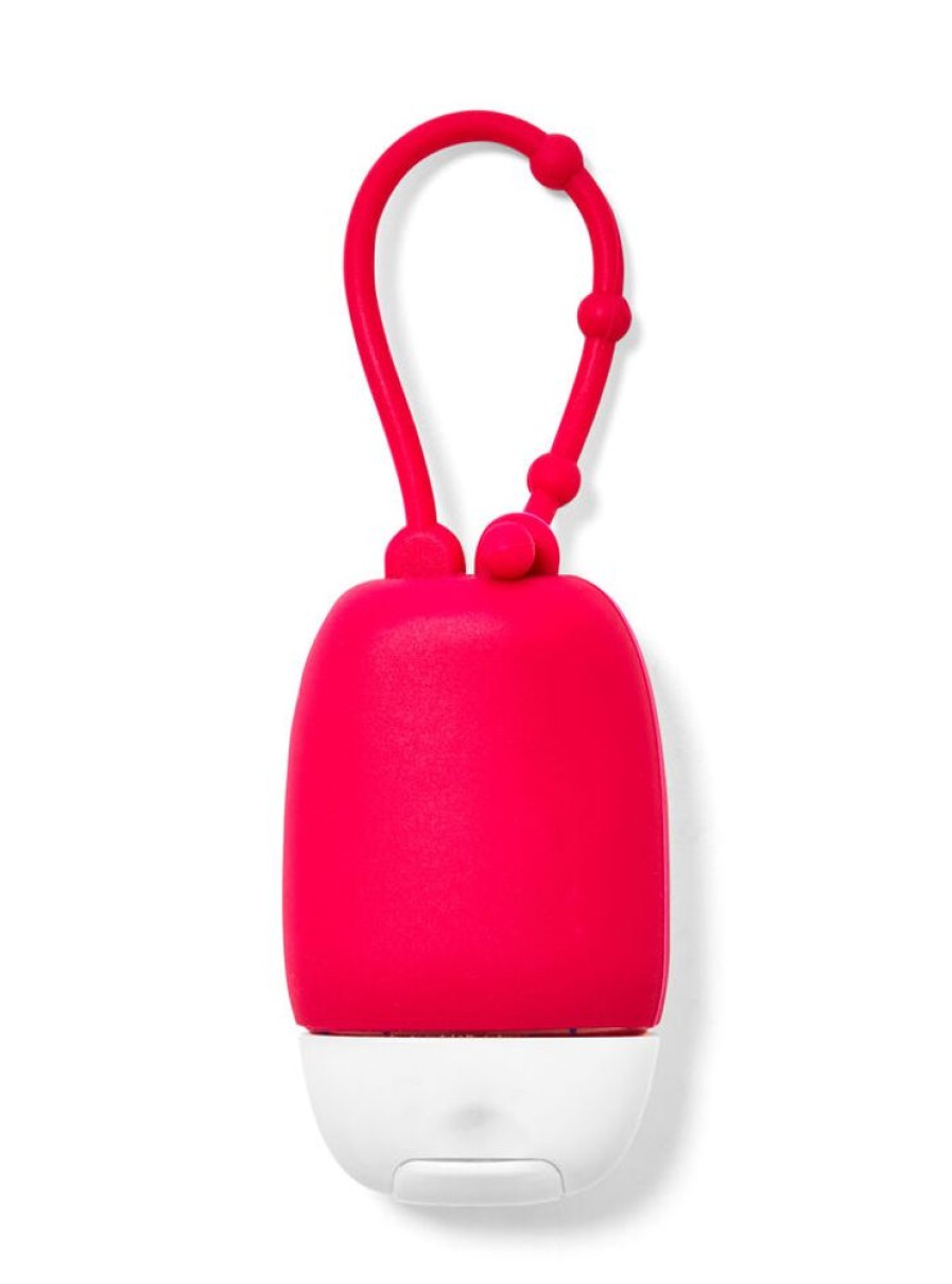 Bath & Body Works Hand Sanitizer Holders | Solid Dark Pink