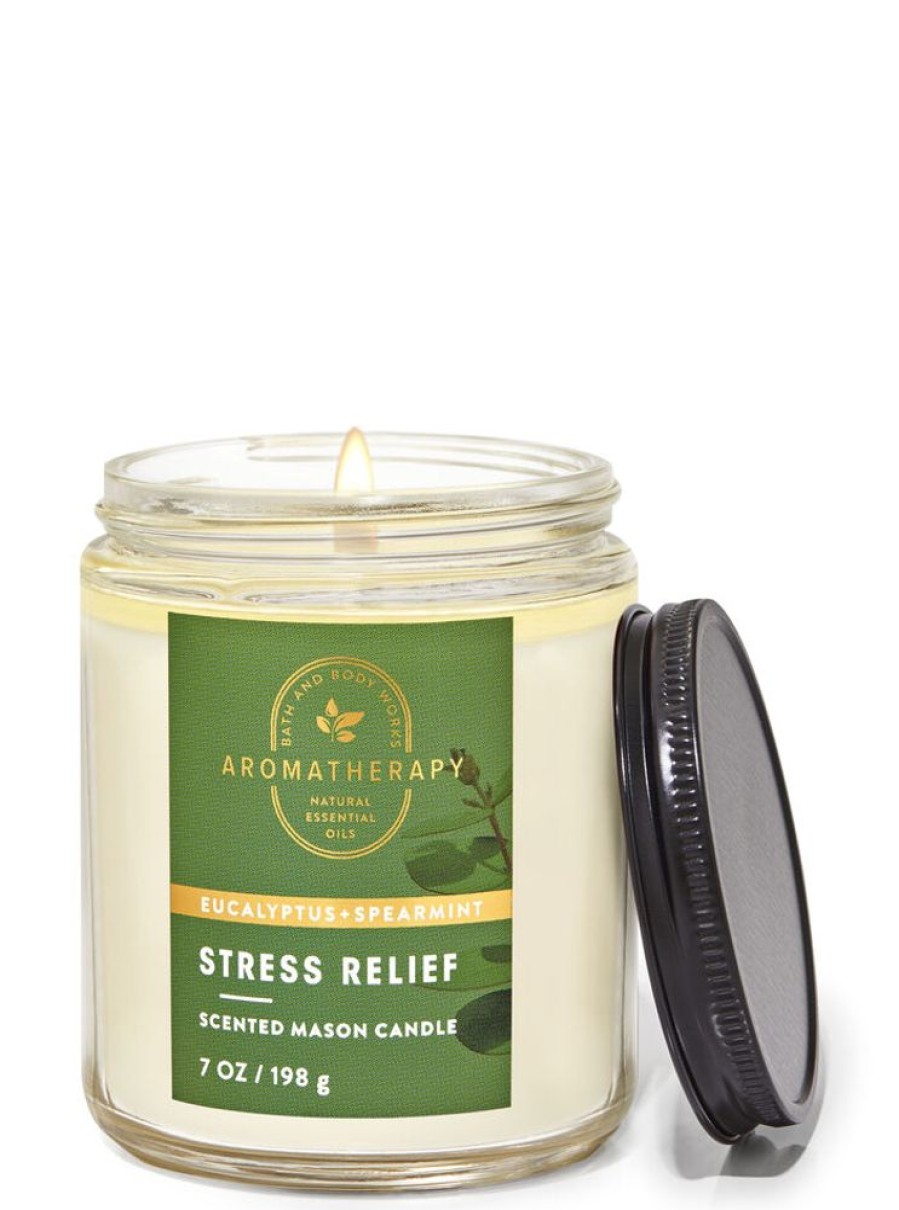 Bath & Body Works 1-Wick Candles | Eucalyptus Spearmint