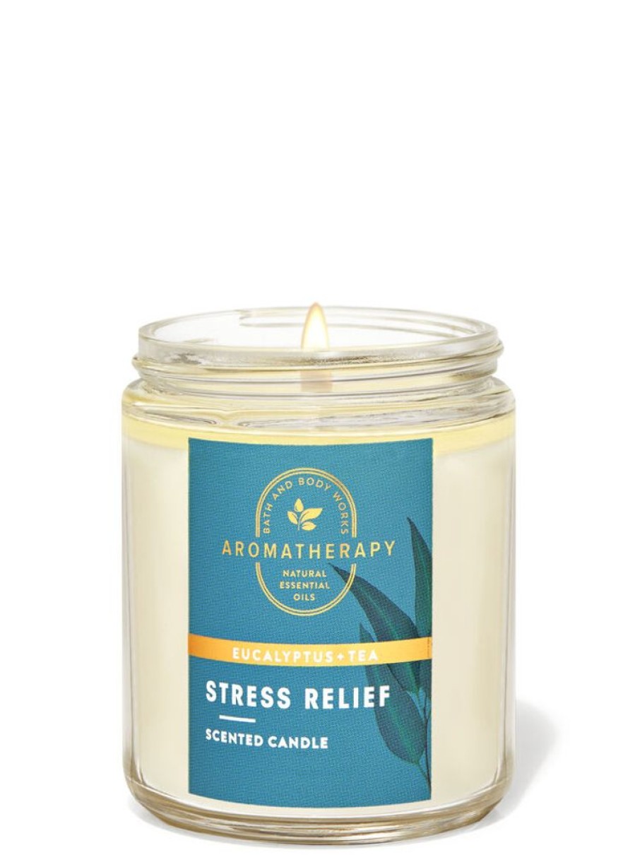 Bath & Body Works 1-Wick Candles | Eucalyptus Tea