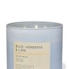 Bath & Body Works 3-Wick Candles | Blue Verbena & Lime