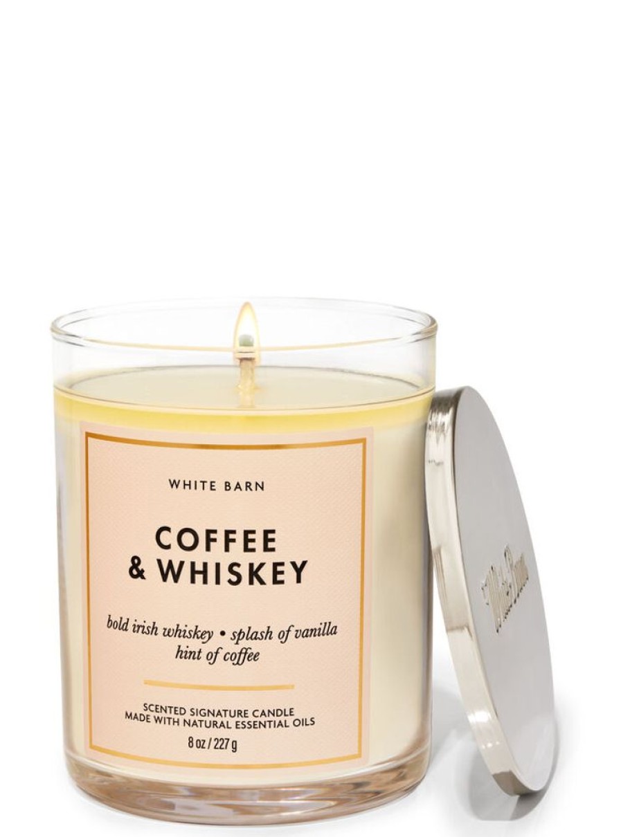 Bath & Body Works 1-Wick Candles | Coffee & Whiskey